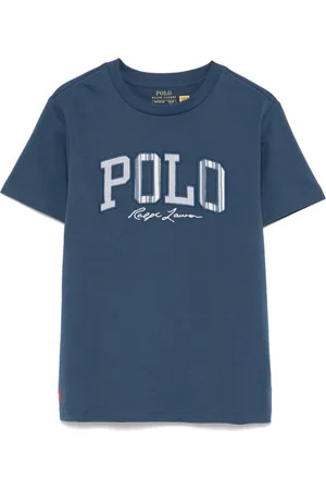 Ralph Lauren Striped-logo T-shirt