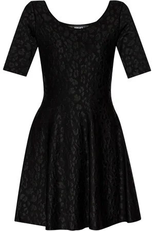 VERSACE Medusa jacquard mini dress