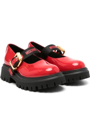 Moschino Leather Mary Jane ballerinas