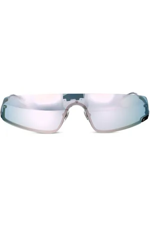 Gucci Shield-frame sunglasses