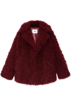 Msgm Faux-fur coat