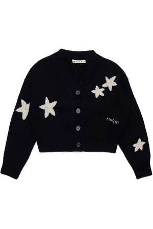 Marni Embroidered V-neck jumper