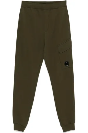 C.P. Company Lens-detail cargo track pants