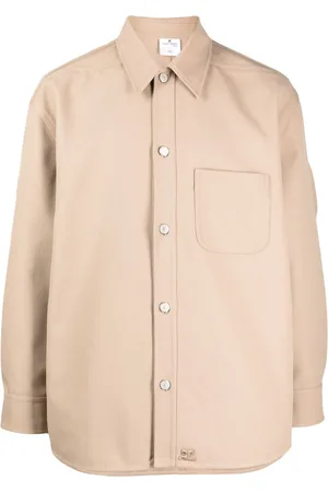 Courrèges Strap-detailing button-up shirt