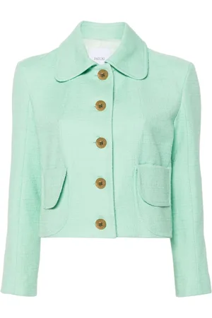 Patou Cropped tweed jacket