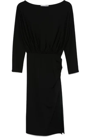 Kaos Ruched midi dress
