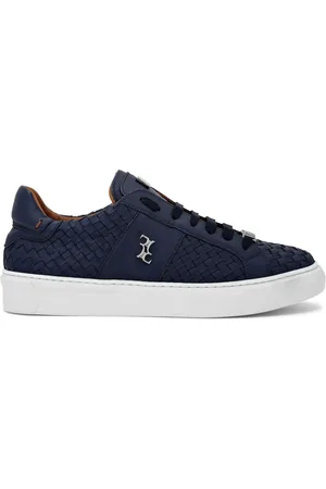 BILLIONAIRE Nappa-leather low-top sneakers