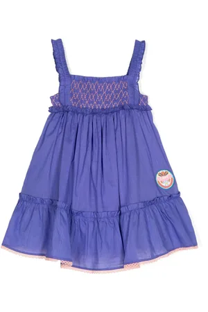 ZIMMERMANN Ruffled cotton dress
