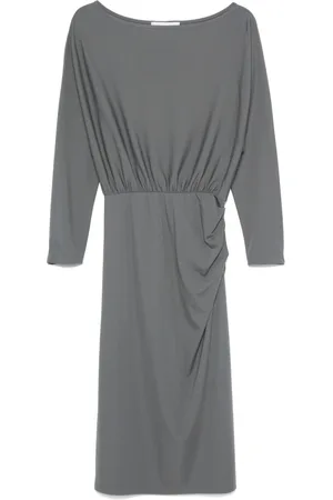 Kaos Ruched midi dress