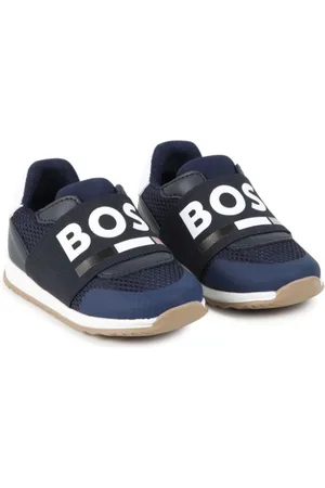HUGO BOSS Logo-print mesh sneakers