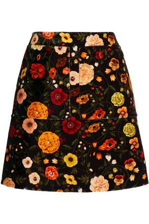 La DoubleJ Floral-print skirt