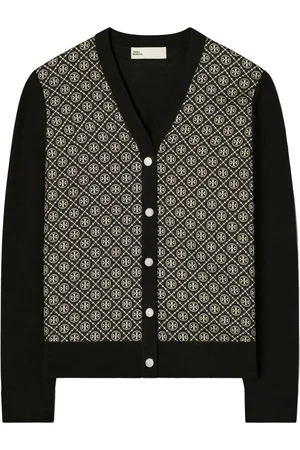 Tory Burch Silk-front cardigan