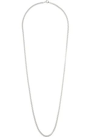 Nialaya Rolo chain lobster claw necklace