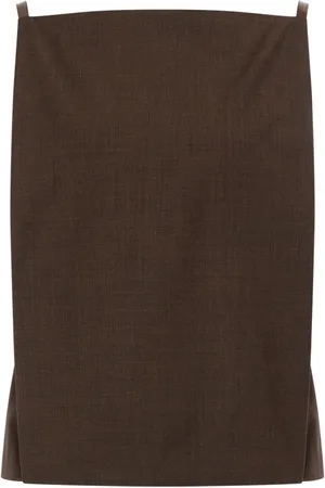 Serafini Square-neck straight top