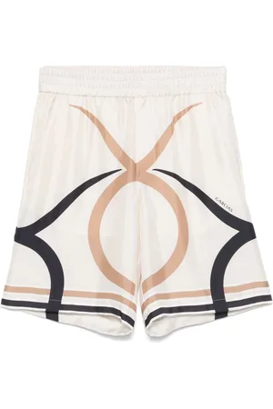 GARCIAS Bull-logo shorts