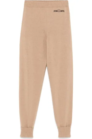 Twin-Set Logo-embroidered track pants