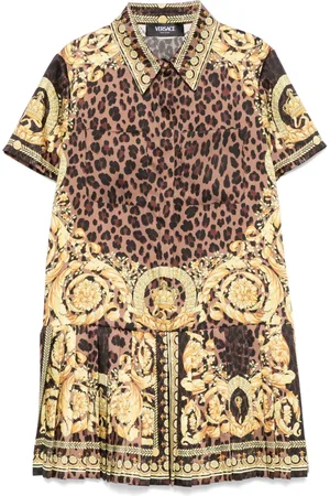 VERSACE Barocco-print dress