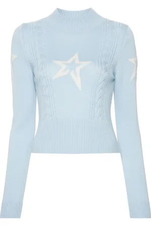 Perfect Moment Cable-knit star sweater