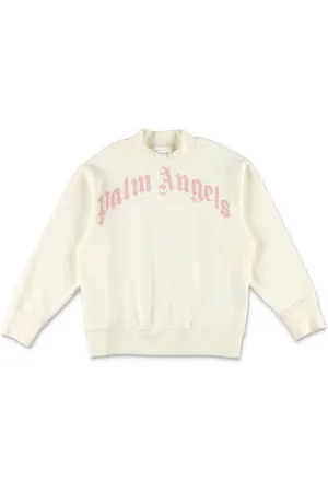Palm Angels Logo-print cotton sweatshirt