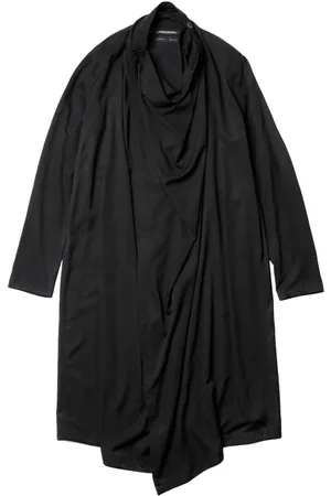 JULIUS Wrap-neck long shirt