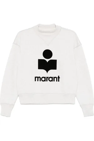 Marant Etoile Moby flocked-logo sweatshirt