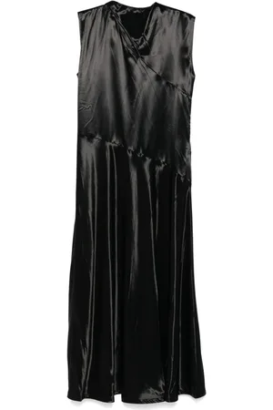 Jil Sander Satin midi dress