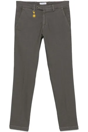 Manuel Ritz Slim-cut chino trousers