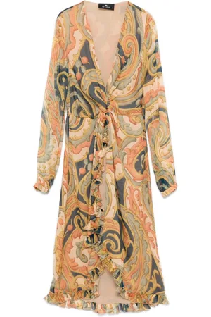 Etro Paisley-print midi dress