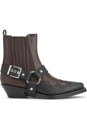 Ganni Fitted Chelsea Western boots