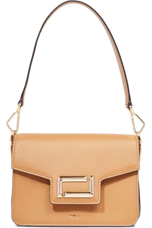 LANCEL Leather small flap bag