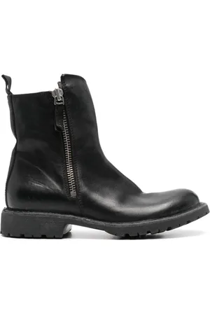 Moma Tronchetto leather ankle boots