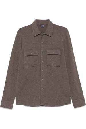 FEDELI Corviglia cashmere overshirt