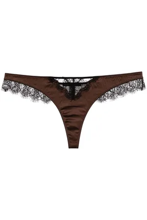 Kiki de Montparnasse Lace inset thong
