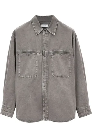LEMAIRE Long-sleeve denim shirt