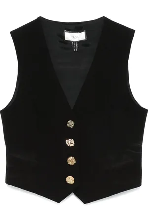 NISSA Decorative-buttons waistcoat