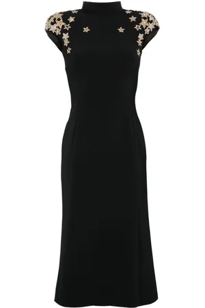 Jenny Packham Comet embroidered-stars gown
