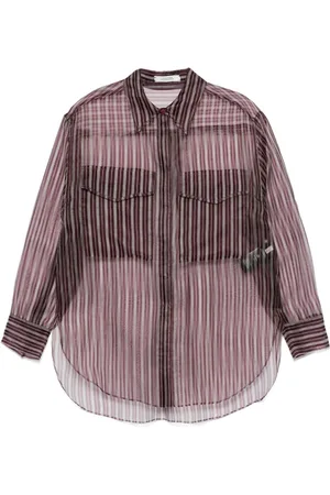 Dorothee Schumacher Striped sheer shirt