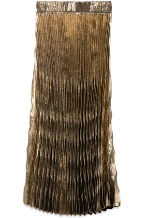 NISSA Pleated midi skirt
