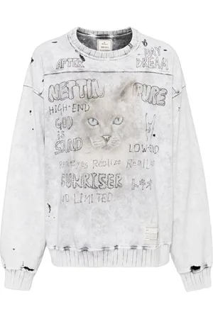 Maison Mihara Yasuhiro Bleached sweatshirt