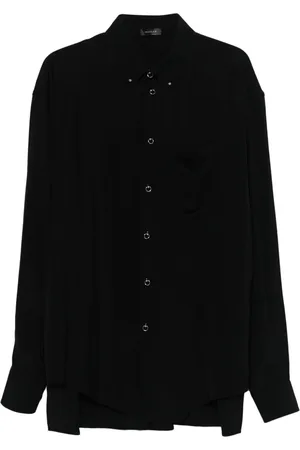 MUGLER Piercing-detail shirt