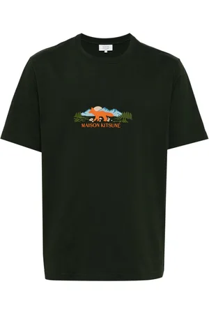 Maison Kitsuné Outdoor profile fox T-shirt