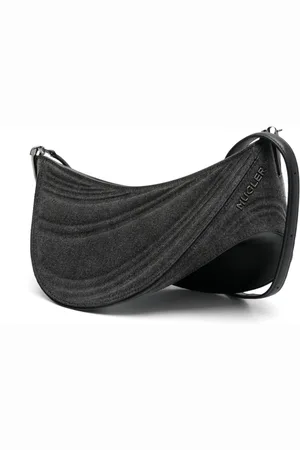 MUGLER Medium Spiral Curve shoulder bag