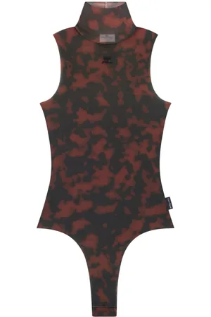 Courrèges Tortoise high neck bodysuit