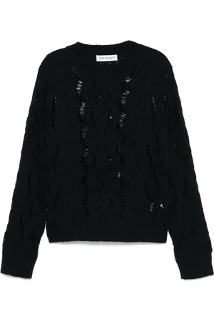 OUR LEGACY Cable knit sweater