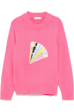 Billieblush Patch-detail sweater