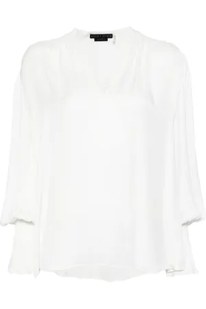ALICE+OLIVIA Onica long-sleeved blouse