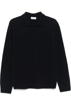 BALLANTYNE Spread-collar sweater