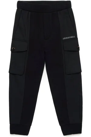 Dsquared2 Logo-print cargo track pants