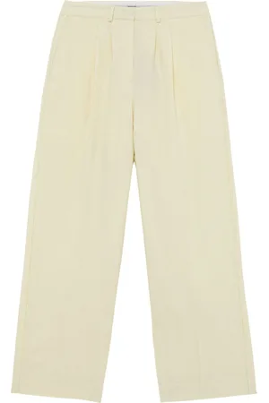 Herskind Pleated cropped trousers
