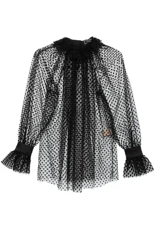 Styland Polka-dot blouse